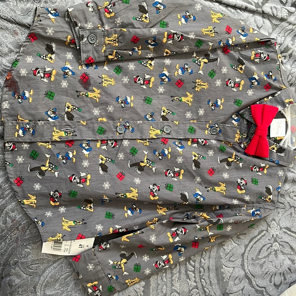 Christmas bottom Mickey